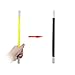 SUMAG Color Changing Magic Wand Magic Tricks Magic Stick Changes Color Cane Close up Illusions Gimmicks (Yellow-Black)