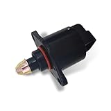 Polcatay 1 PC Car Idle Control Valve, Throttle Stepper Motor for Stable Engine Operation, Replacement of OEM #90380 10526 90325864 Accessories, Compatible with King Kong Idle Motor Idle Speed (Black)