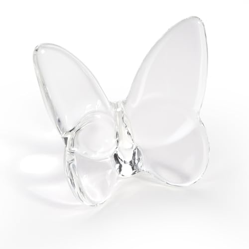 Lioaeust Crystal Butterfly Figurines,Flying Butterfly Figurine Decor Crystal Cut Glass ...