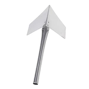 Saiyana Edelstahl Eckkelle 90 Grad 1 Stück