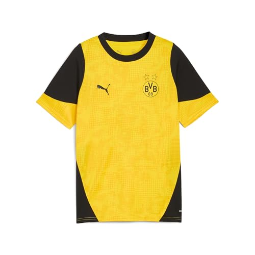 PUMA BVB Training Jersey Jr Faster Yellow-Black - 140
