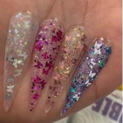 Wapizima Acrylic Butterfly 4 Jar Nail Polish