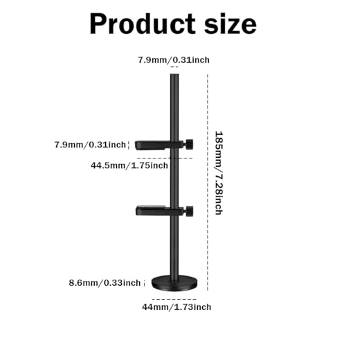 Image of GPU Sag Bracket, Adjustable Height GPU Holder, External GPU Kit for Graphics Card Support, Black