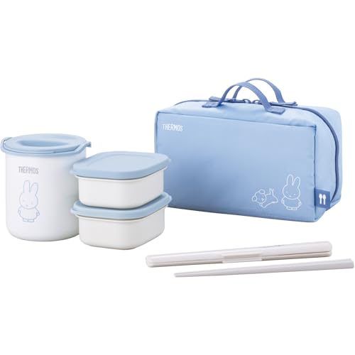 Thermos DBQ-257B ASB Thermal Lunch Box 8.5 fl oz (250 ml) Ash Blue Miffy