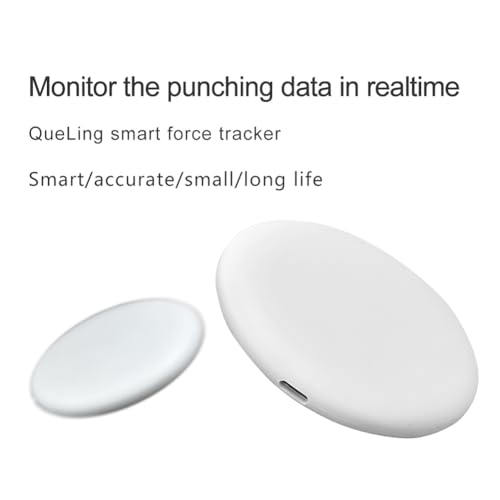 Dynamomètre boxing power meter et capteur kick sensor blanc pour sac - 6