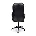 OFM ESS Collection Racing Style SofThread Leather High Back Office Chair, in Black (ESS-6060)