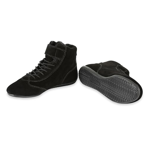 RaceQuip 30300090 Size 9 Black SFI 3.3/5 Race Shoe