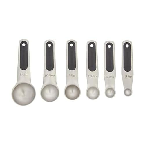 Farberware Stainless Steel Measuring Spoons with Magnetic Handles