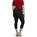 No Nonsense Women's Cotton Capri Leggings
