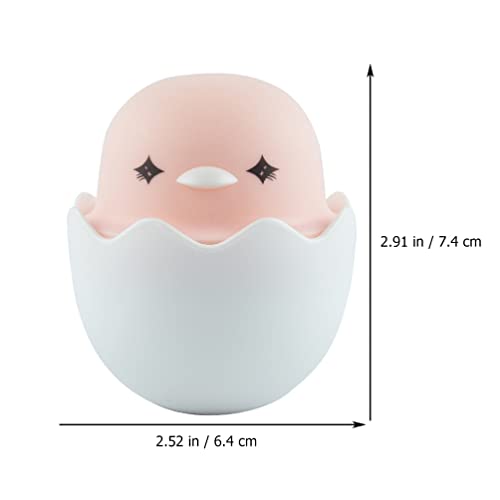 Minkissy 8 Stks 30G Travel Cream Potten Met Deksels Leuke Chick Shape Mini Pot Hervulbare Lege Kleine Reiscontainers… - Afbeelding 3