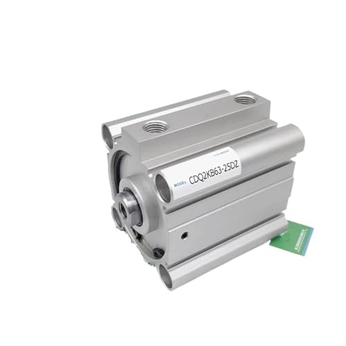 Vérin compact CDQ2KB63 double effet tige non-rotative cylindre pneumatique - 2