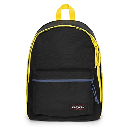 Eastpak Out Of Office Sac à dos, 44 cm, 27 L, Kontrast Lime Pilot (Noir)