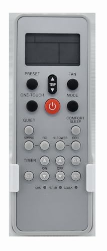 XINFUTE Repuesto para mando a distancia Toshiba Aire acondicionado AC A/C WC-L03SE KTDZ003