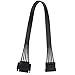 1pcs 30CM SATA 15pin Male to Female Power Cable HDD ssd Power Supply Cable Computer Connections