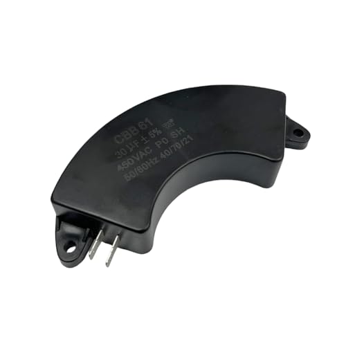 Capacitor CBB61 30uF 450V 50/60Hz Gas Diesel Half Moon for Generac Generator