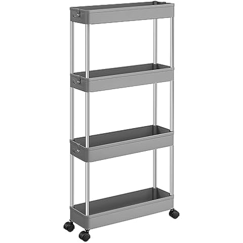 SONGMICS 4-Tier Rolling Storage Trolley thumbnail