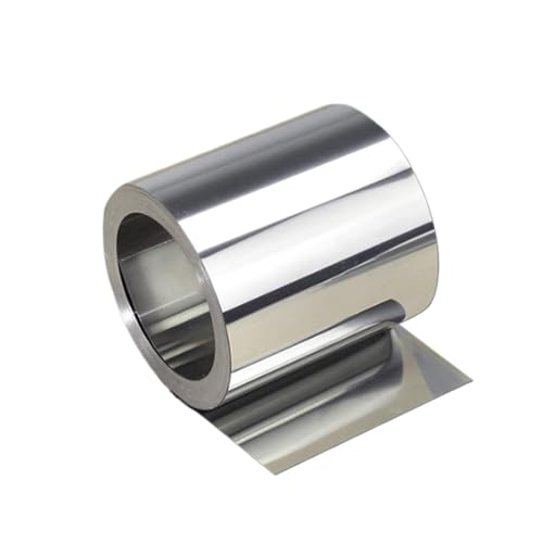 QIAOLISHA Metal Thin Sheet, Metal Coil 304 Stainless Steel Sheet 0.2/0.3mm Metal Thin Foil Plate Shim Industry, 1pc, (Specification : 0.2X100X1000mm) (Size : 0.2X100X1000mm)