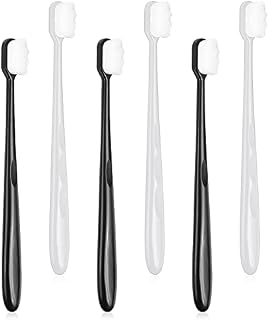 Moain Extra Soft Toothbrush, 6 Pieces Soft Bristle Toothbrush Ultra Soft Toothbrush for Adults
