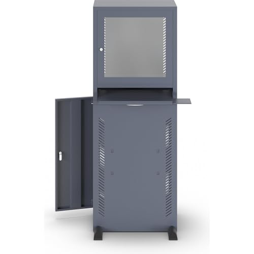 EUROKRAFT Basic | Armoire pour Ordinateur – vue 3