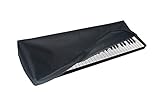 Native Instruments Komplete Kontrol S49 (Original MK1) Dust Cover and Keyboard Protector [Antistatic, Water Resistant, Heavy Duty Premium Fabric, Black] by DigitalDeckCovers