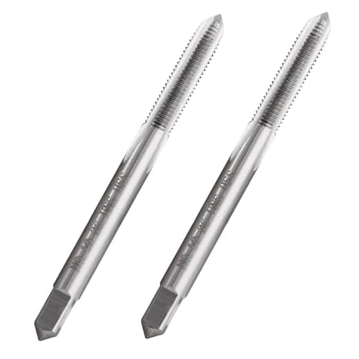 LWCUSNJ 2pcs 10-36 UNS Thread Tap Right Hand, M2 HSS UNS Straight Fluted Machine Tap (10-36 UNS)