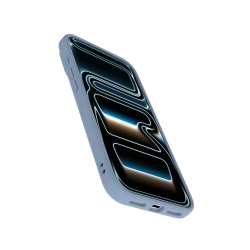 Image of OtterBox iPhone 17 Pro Max Figura Series Case - Polus Blue - Aesthetic, Silicone Phone Cases, Protective Minimalist Design, MagSafe iPhone Case with Camera Protection