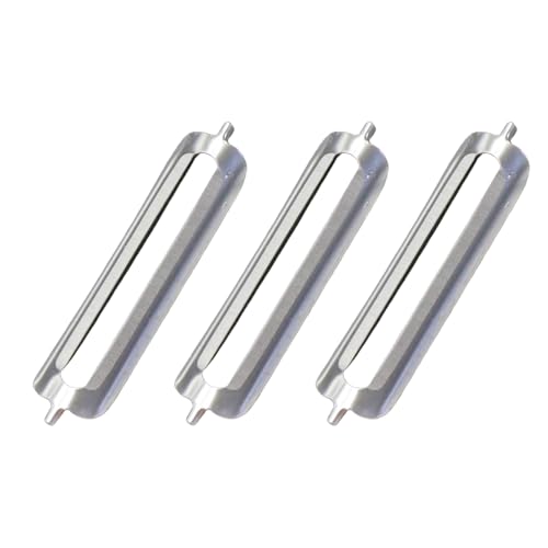 3Pièces Eplucheur Légumes,Econome Asperges Lame Inox D'office Couteau Lames D'asperges économe,Epluche de Rechange Tupper éplucheurs,Pomme Carottes Eplucher,pour Julienne épluche-écrevisses
