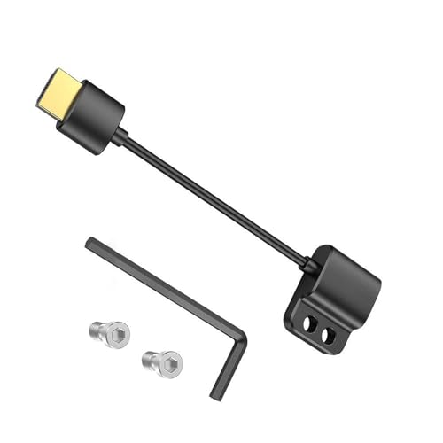 Adaptateur port HDTV anti-déconnexion câble moniteur appareil photo reflex