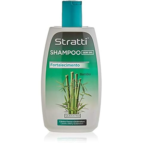 Champú Stratti Bambú con keratina sin sal Cover