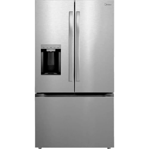 Midea MRF29D9BST 29 Cu. Ft. Stainless OneTouch AutoFill French Door Smart Refrigerator
