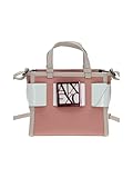 Correa ajustable Armani Exchange Essential, Susy, Shoulder Strap, Logo Belt, Medium Size, Bolsos para Mujer, Multicolor (Lady/Aura/Opt.White), Talla única