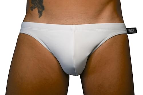 Men's Classic Side Swim Mini Briefs, Solid Color