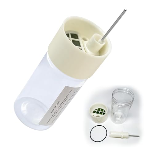 Aviation Fuel Testing Jar for Fuel Sump Aviation, Fuel Pressure Tester, The Octane Tester is Used to Separate Water and impurities and Recover Fuel (Clear)