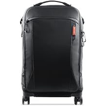 PGYTECH 2-in-1 Roller Camera Backpack, DSLR/SLR/Mirrorless Bag for Travel Photographers, Rolling Luggage with Tripod & Removable Modular & Rain Cover, Compatible with Canon, Nikon, Sony