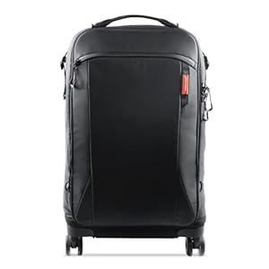 PGYTECH 2 in 1 Kamera Rucksack mit Rollen, DSLR/SLR/Spiegellose/Stativ Fotorucksack für Reisen Fotografen, Rucksack Trolley mit Regenschutz, kompatibel mit 17‘ laptop, Canon, Nikon, Sony