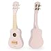 Produktbild Mamabrum, Holzgitarre für Kinder, Ukulele für Babys, Musikinstrumente zum Spaß, lehrt einfache Akkorde, regt das Gehör an, imitiert ein echtes Instrument, Rollenspiel  Gitarrist, Rosa