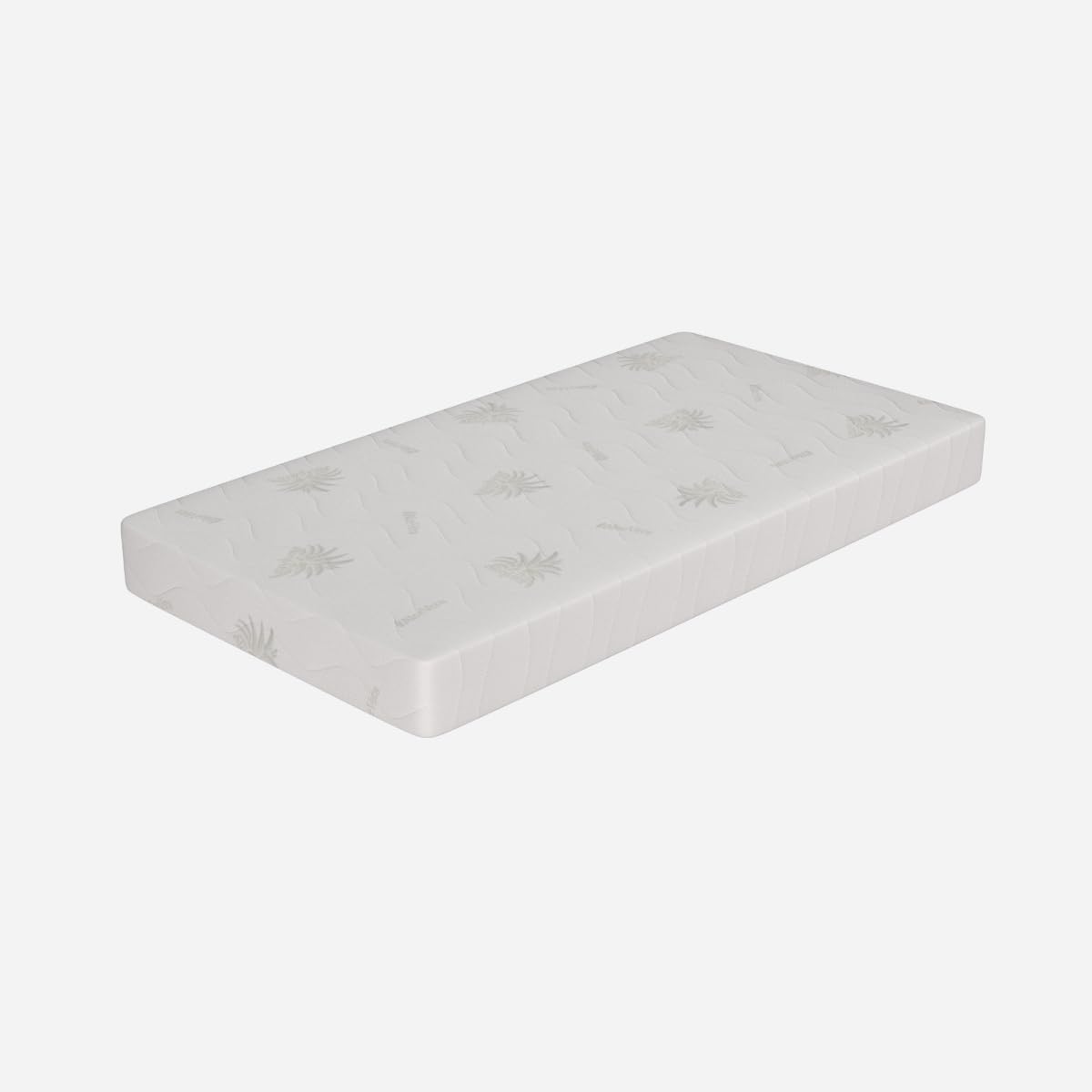 MiaSuite MATERASSO PER CULLA LUPIN BABY 50X125 ALTO 14 CM SFODERABILE IN WATERFOAM POLIURETANO ORTOPEDICO PER LETTINO