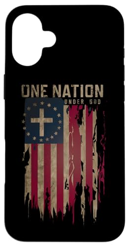 One Nation Under God IȃAJ X}zP[X iPhone 16 Plus p