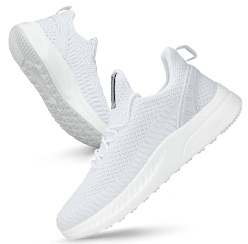 Feethit Women’s Tennis & Running Shoes White 6.5