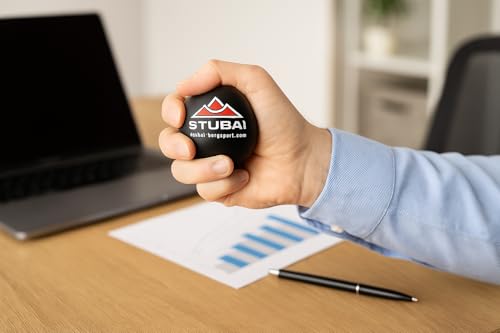 „STUBAI Flex-Balls Trainingsbälle – 3 Stück à 30 g, Durchmesser 7 cm – weiche Therapie-Bälle zur Handkräftigung & Fingerübung – Trainingshilfe für Reha, Fitness, Ergotherapie & Senioren