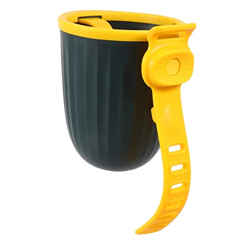 Abaodam 1Pieza Carrito Bicicleta Rack de Botella Multifuncional de Almacenamiento para Bebidas Color Castaño
