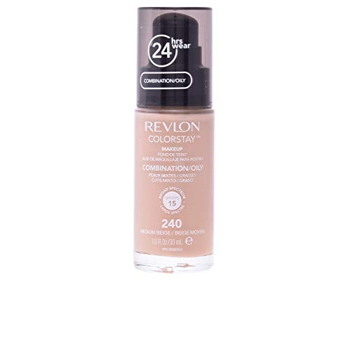Revlon Colorstay Base De Maquillaje Para Rostro Oily Medium Beig 240 - vue 8