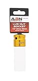 ABN 1/2in Impact Drive 19mm Lug Nut Socket - Non-Marring, Color-Coded, Laser-Etched, Thin-Walled Wheel Rim Protector