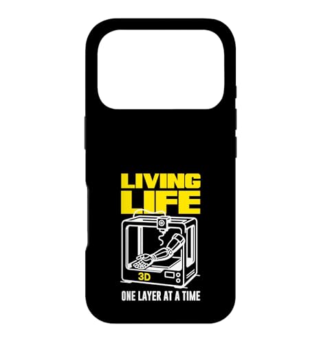 Living Life 3D One Layer At A Time �v�����g �X�}�z�P�[�X iPhone 17 Pro �p