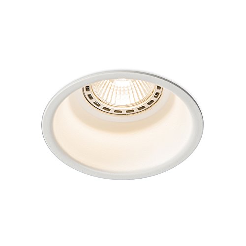 Qazqa dept - Faretto da incasso Design - 1 luce - Ø 88 mm - Bianco - Design - Soggiorno I Camera da letto I Sala da Pranzo I Cucina