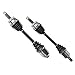 CAROCK Pair NCV37578 NCV37577 Front Left & Right CV Drive Axle Shaft Assembly for 2010 2011 2012 Hyundai Santa Fe, 2011 2012 2013 Kia Sorento 2.4L 3.5L L4 V6 CV Axle Assembly