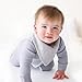 Konssy Muslin Baby Bibs 10 Pack Baby Bandana Drool Bibs 100% Cotton for Unisex Boys and Girls, Soft Absorbent Set for Teething and Drooling