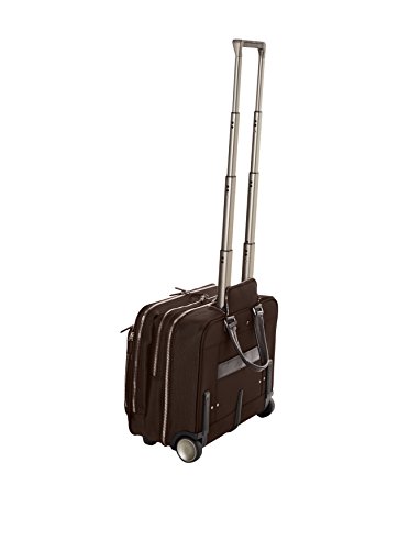 PIQUADRO Trolley Semirigido Marrone Scuro 33.5 cm