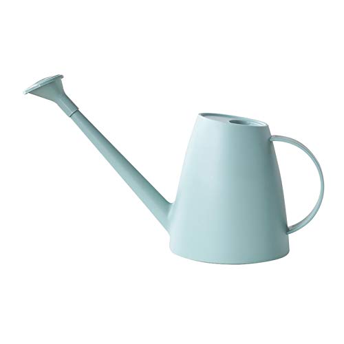 Arrosoir moderne de 1,8 l - Petit bidon d'eau moderne avec long bec d'arrosage avec arrosoir léger et pommeau amovible - Petit contenant d'arrosage pour plantes d'intérieur en plein air - Bonsaï Cover