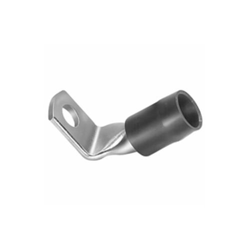 Burndy YAEV8C-RS Insulug Nylon-Insulated Right-Angle Terminal, 8 Wire Size, 8-10 Stud Size, 0.41